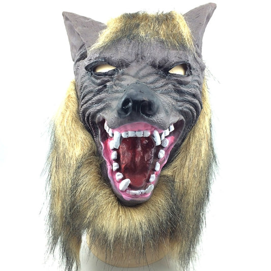 Halloween Mask Latex Wolf Head Cap Halloween Festival Party Fancy Masquerade Masks by bashfashion