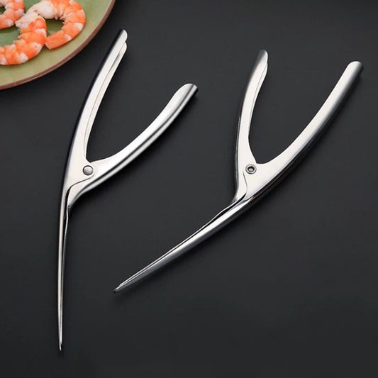 304 Stainless Steel Shrimp Shelling Tool Seafood Shell Remover Kitchen Gadgets by bashfashion