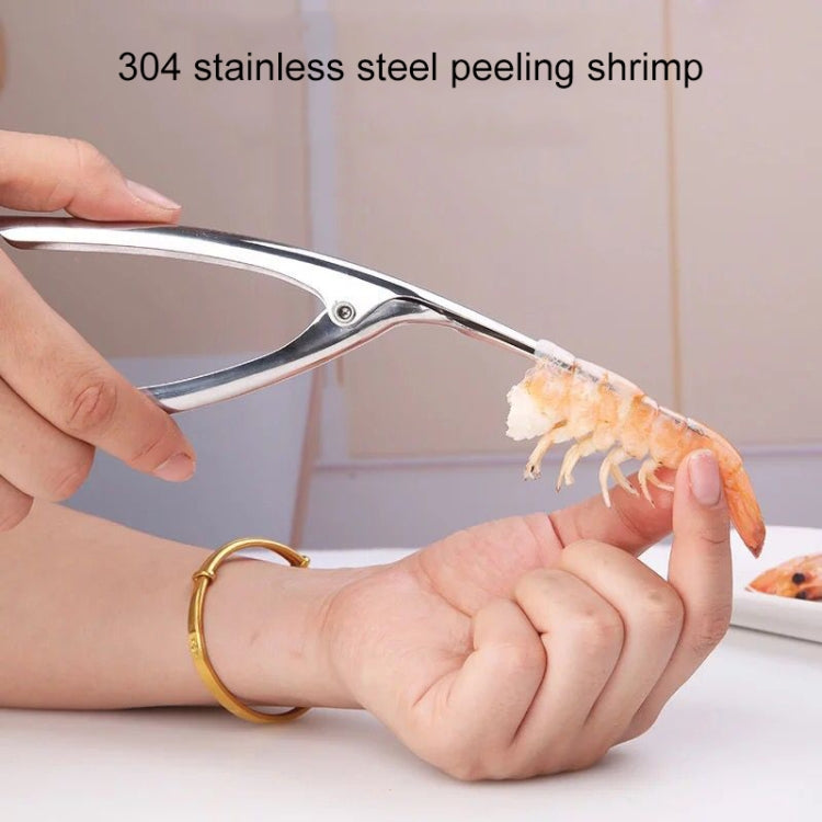 304 Stainless Steel Shrimp Shelling Tool Seafood Shell Remover Kitchen Gadgets by bashfashion