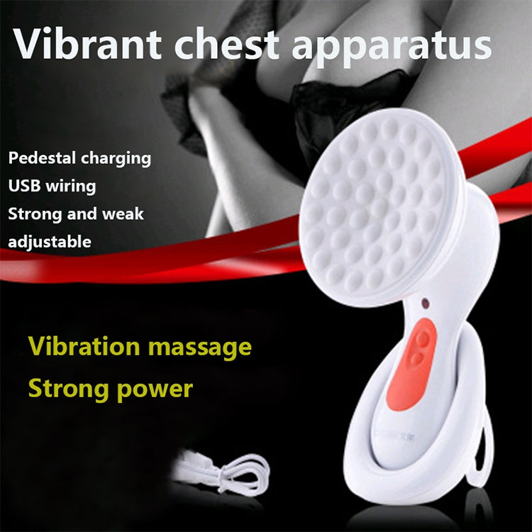 CNaier AE-906 Portable Waterproof USB Charging Chest Electric Massage Instrument by CNaier