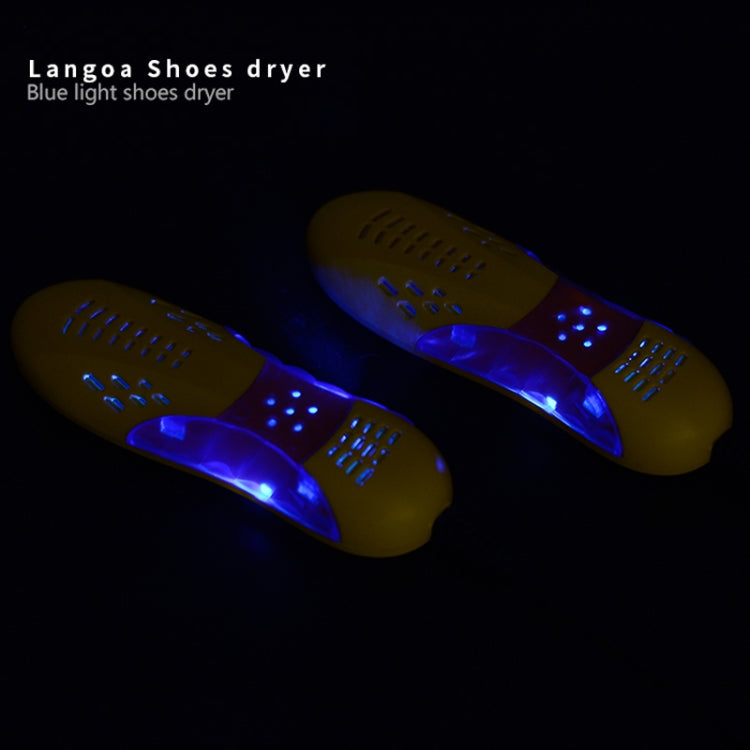 Multifunctional Household Cartoon Dehumidification Deodorization Shoe Warmer Dryer with Lighting, US Plug(Yellow) by bashfashion