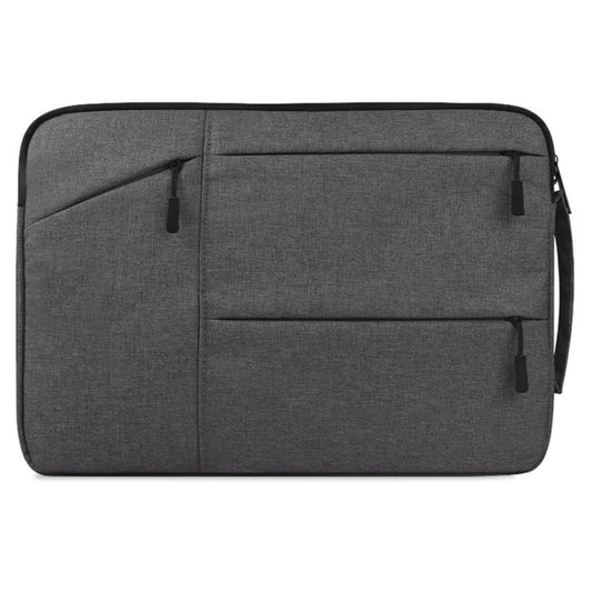 Universal Multiple Pockets Wearable Oxford Cloth Soft Portable Simple Business Laptop Tablet Bag, For 15.6 inch and Below Macbook, Samsung, Lenovo, Sony, DELL Alienware, CHUWI, ASUS, HP (Grey) by bashfashion