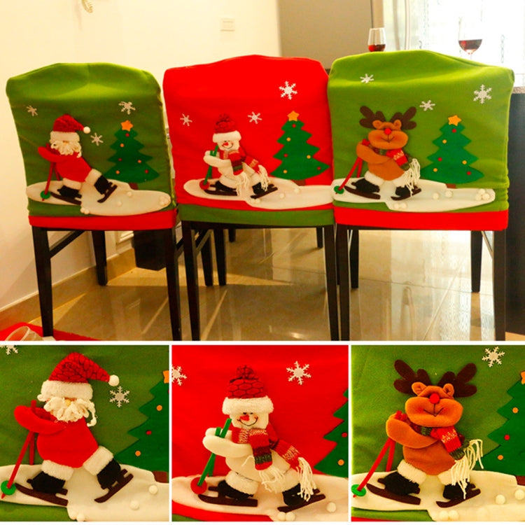 Christmas Dinner Table Decoration New Style Christmas Chair Cover by bashfashion