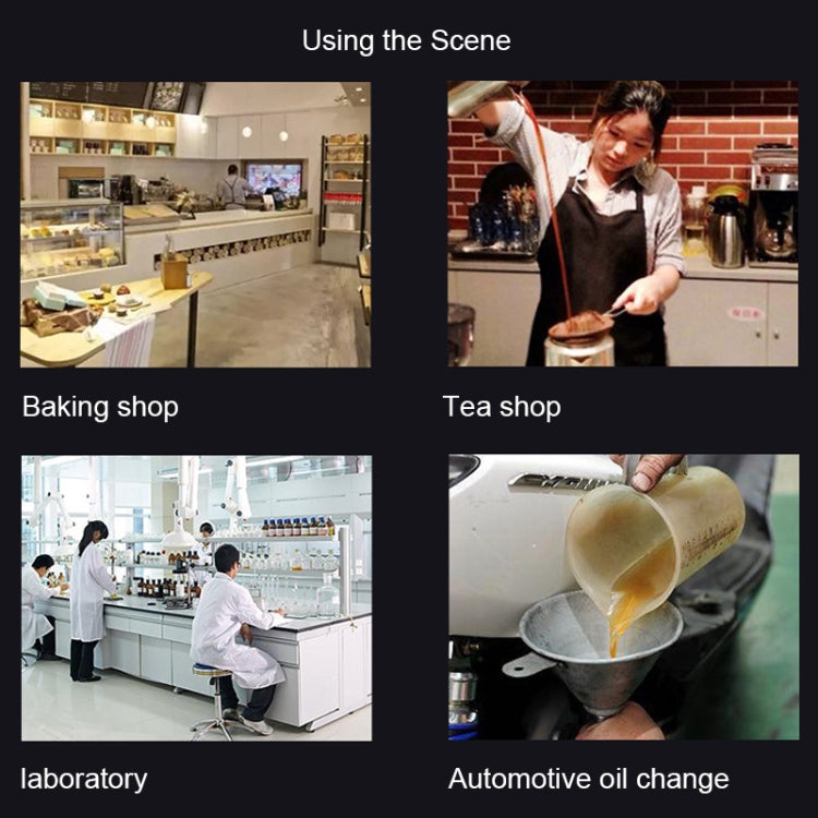 10 PCS 250ml Food Grade PP Plastic Flask Digital Measuring Cup Cylinder Scale Measure Glass Lab Laboratory Tools(Transparent) by bashfashion