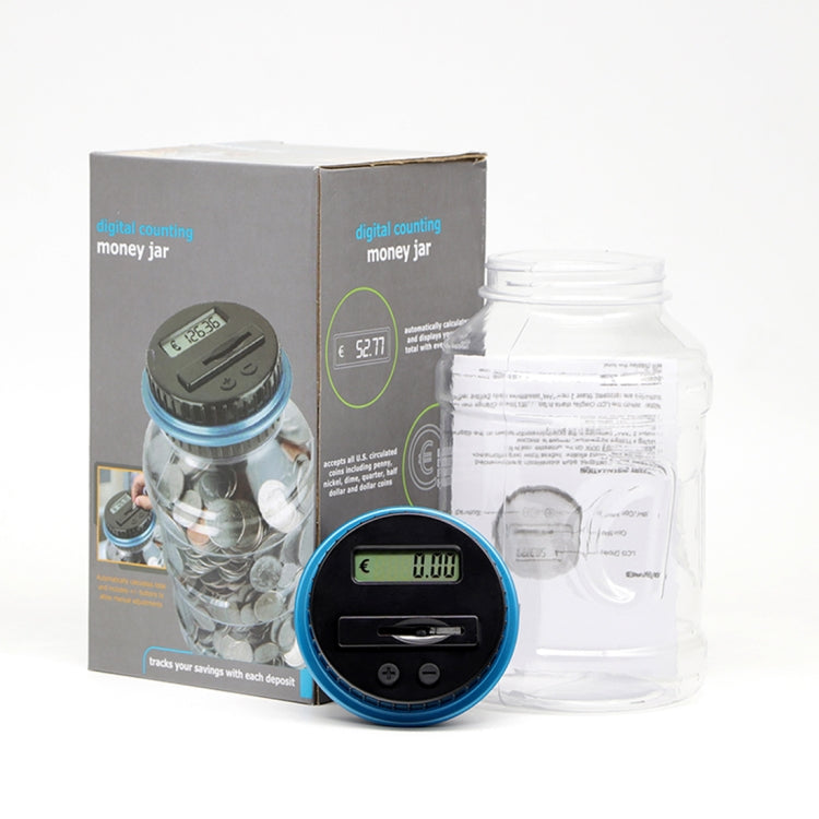 Digital Counting Money Coin Bank for Euro by bashfashion