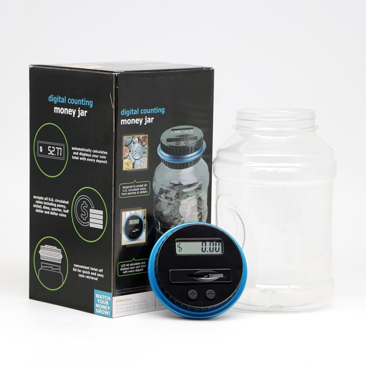 Digital Counting Money Coin Bank for US Dollar by bashfashion