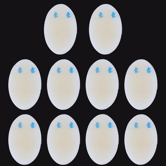 10 PCS Foot Care Skin Hydrogel Analgesic Plaster Blisters Slip Heel Protector Size: 44x69cm by bashfashion