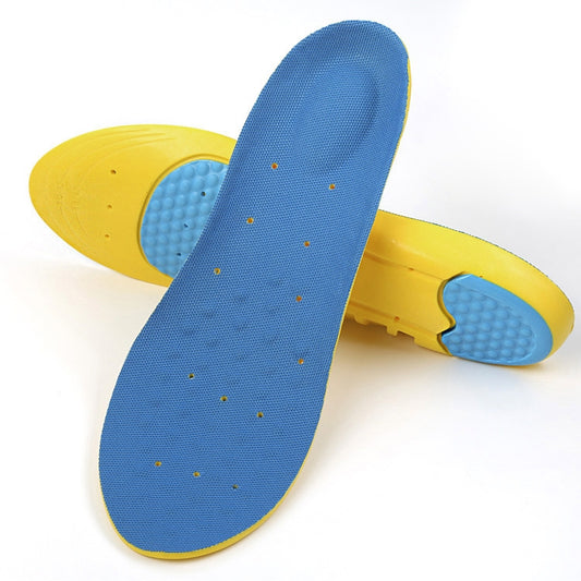 1 Pair Stretch Breathable Absorbent Deodorant Sports Tourism And Leisure Comfort Cushioning Insole, Size: M(38-40Yards) by bashfashion