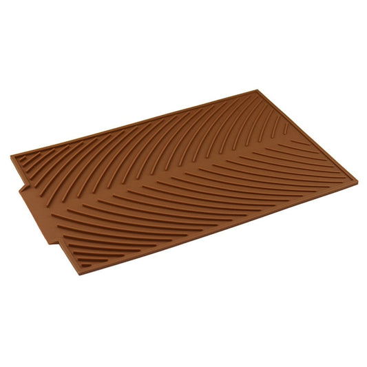 Multi-function Silicone Foldable Water Filter Mat Drain Insulation Pad (Coffee) by bashfashion