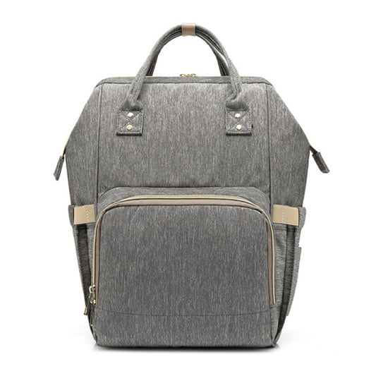Multi-functional Double Shoulder Bag Handbag Waterproof Oxford Cloth Backpack, Capacity: 16L (Light Grey) by bashfashion