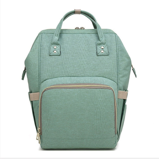 Multi-functional Double Shoulder Bag Handbag Waterproof Oxford Cloth Backpack, Capacity: 16L (Mint Green) by bashfashion