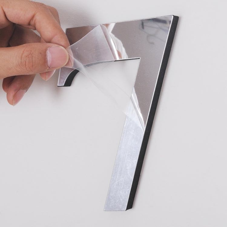 Creative 3D Mirror DIY Wall Sticker Clock, Size: 120*120cm(Gold) by bashfashion