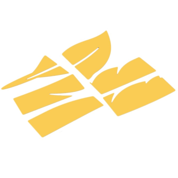 DIY Feather Style Acrylic Mirror Wall Stickers Home Room Mural Decoration Art Wall Sticker, Size: 18*73cm(Gold) by bashfashion