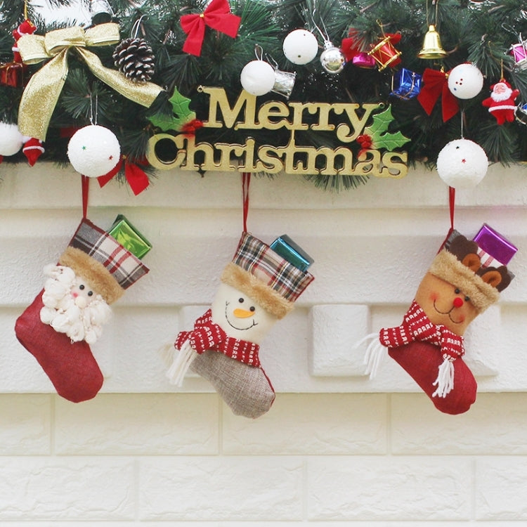 Hang Ornament Christmas Stockings Present Bags, Random Style Delivery by bashfashion