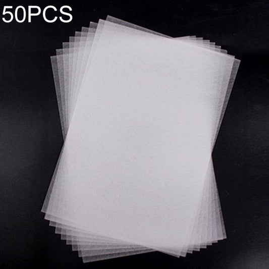 50 PCS Translucent Rough Grinding Heat Shrink Film DIY Heat Shrink Film by bashfashion