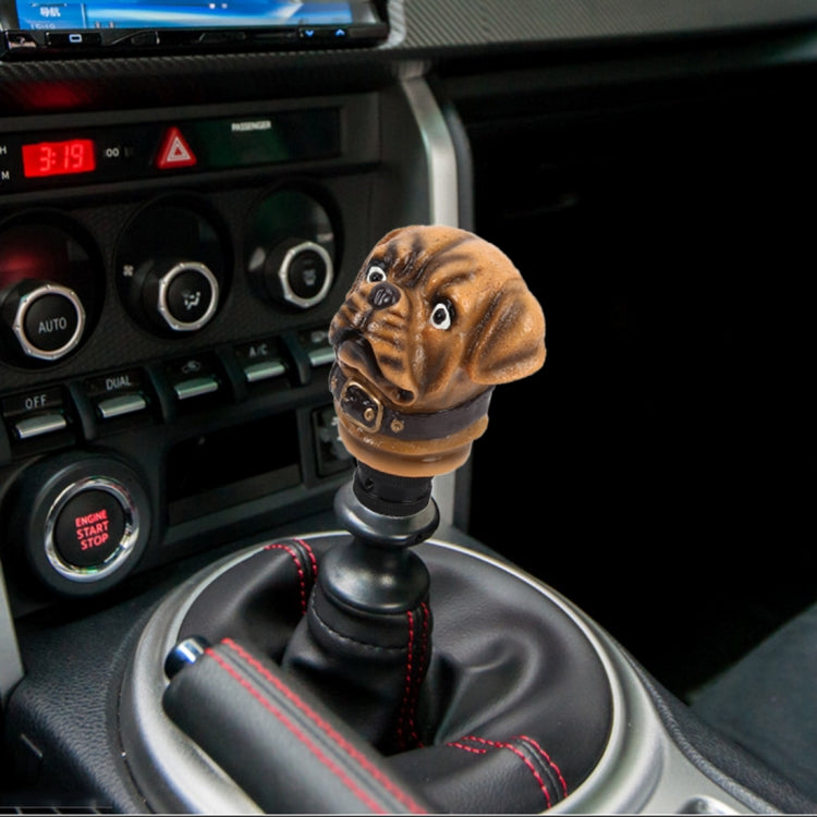 Bulldog Shaped Universal Vehicle Car Shifter Cover Manual Automatic Gear Shift Knob by bashfashion