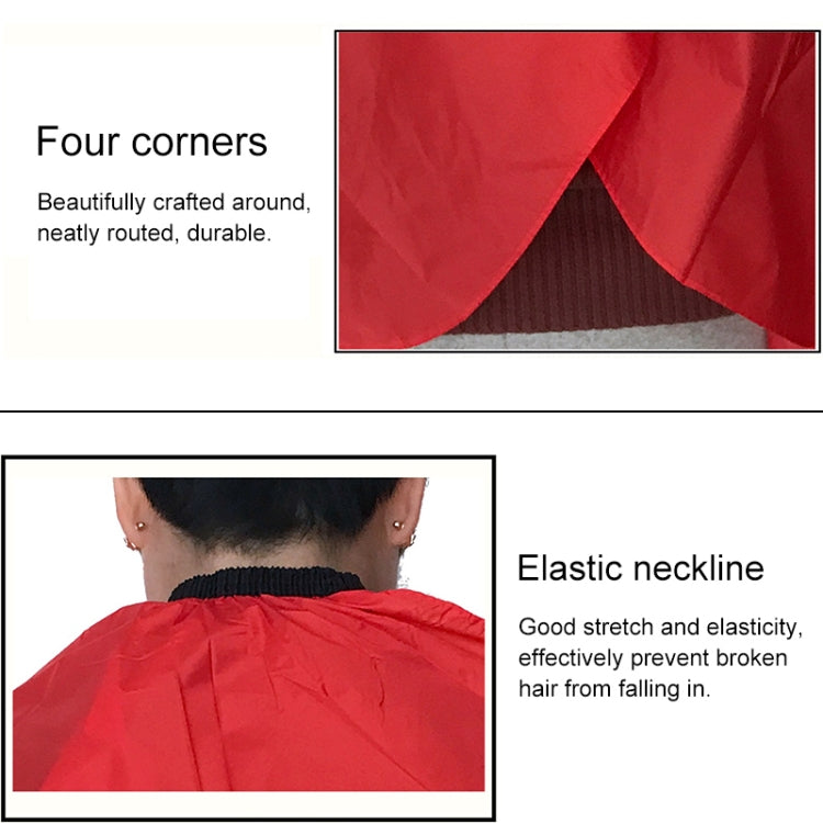 Hair Salons Waterproof Cloth Adult Haircut Hair-coloring Shaved Cloth Apron in Random Delivery by bashfashion
