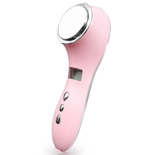 Multi-functional Household Beauty and Body Apparatus Facial Ion Importer (Pink) by bashfashion