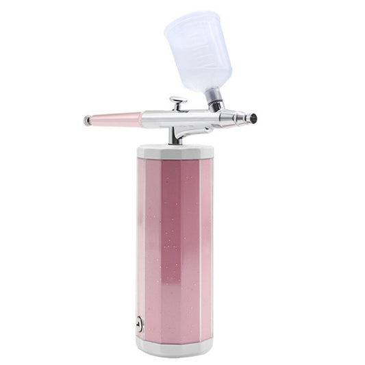 BS-1177 Needleless Water-light Guide High Pressure Oxygen Injection Apparatus Portable Hand-held Skin Care Water Atomizer Nano Sprayer Water Supplementary Instrument, Automatic Alcohol Aprayer, Water Tank Capacity: 40ml(US Plug) by bashfashion