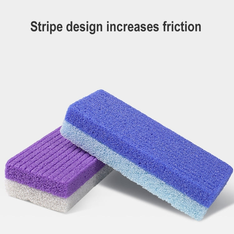 040 PU Striped Grindstone Foot Care Massage File, Color Random Delivery by bashfashion