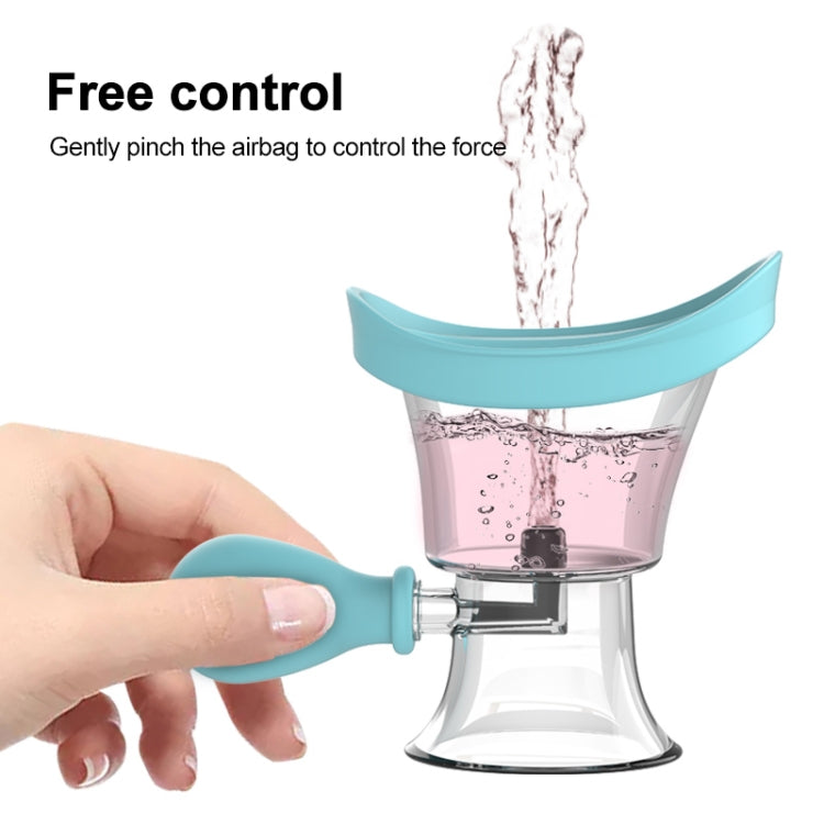 LSHOW YJK121 Extrusion Flushing Eye Cup Eyewash Instrument (Blue) by LSHOW