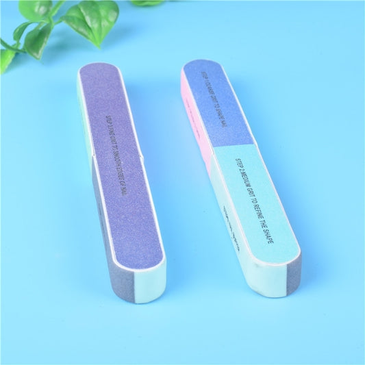 10pcs Seven Sided Polishing Bar Nail File Buffers Polisher for Fingernails and Toenails by bashfashion