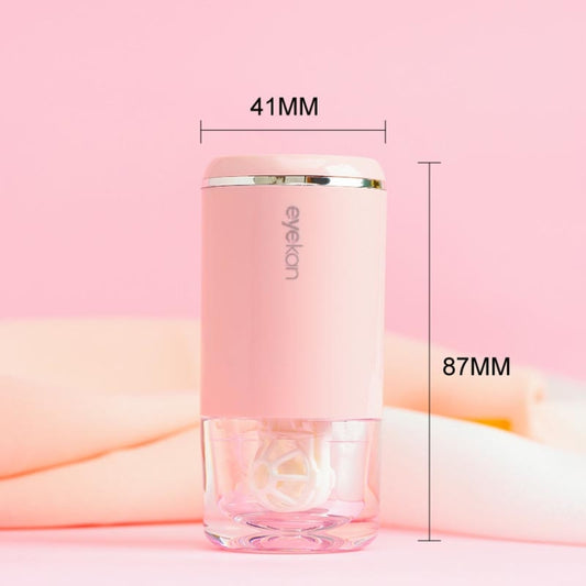 Eyekan HL-988 Ultrasonic Automatic Cleaner Beauty Lens Electric Cleaning Instrument(Pink) by bashfashion