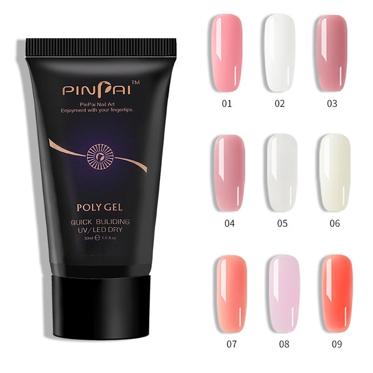 30g Nail Glue Manicure Art Rapid Extension Glue Painless Gel Extended Nail Builder Phototherapy Cream Removable by bashfashion