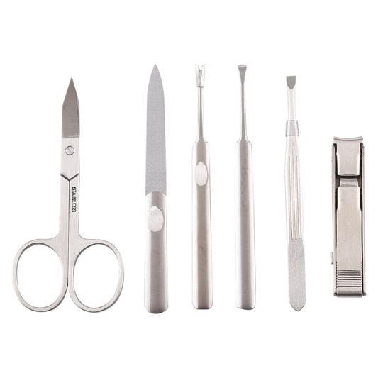 6 In 1 Classic Fashion Nail Care Clipper Pedicure Manicure Kits by bashfashion