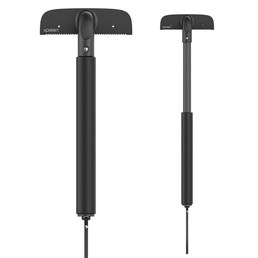 XPREEN XPRE034 Stretchable Handle Stainless Steel Blade Back Shaver Adjustable Back Razor with Lanyard for Men(Black) by Xpreen