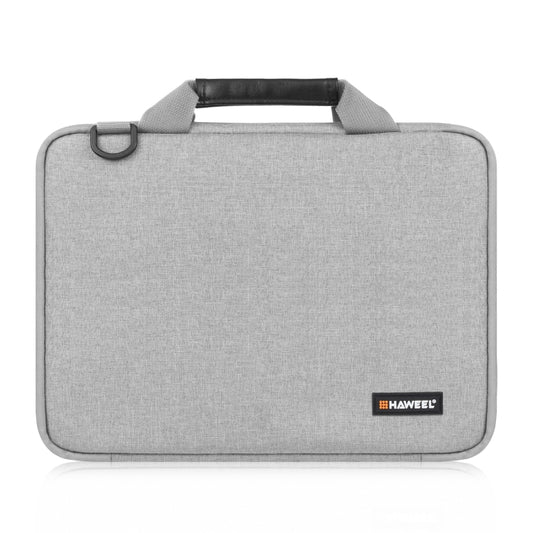 HAWEEL 13.0 inch-14.0 inch Briefcase Crossbody Laptop Bag For Macbook, Lenovo Thinkpad, ASUS, HP(Grey) by HAWEEL