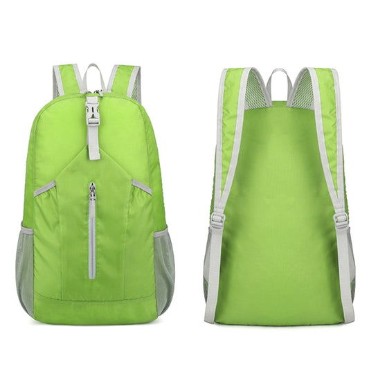 HAWEEL Hiking Portable Foldable Backpack Large Capacity Shoulders Bag (Green) by HAWEEL