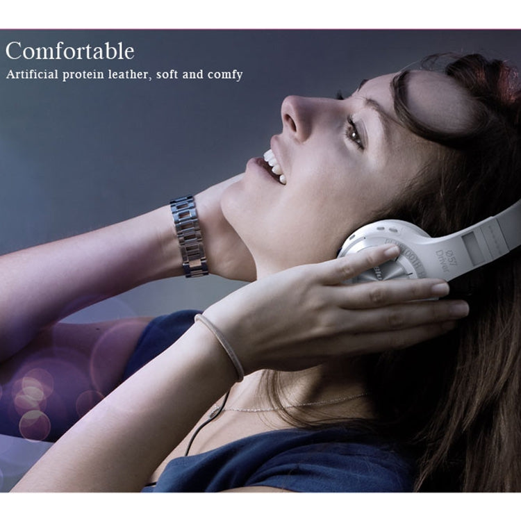 Bluedio HT Turbine Wireless Bluetooth 4.1 Stereo Headphones Headset with Mic, For iPhone, Samsung, Huawei, Xiaomi, HTC and Other Smartphones, All Audio Devices(White) by Bluedio