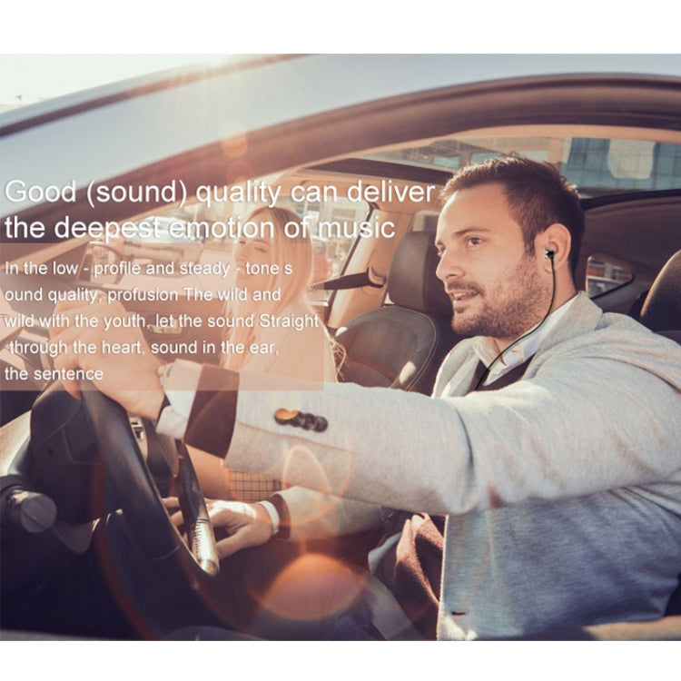 Fineblue F910 CSR4.1 Retractable Cable Caller Vibration Reminder Anti-theft Bluetooth Headset(Red) by Fineblue