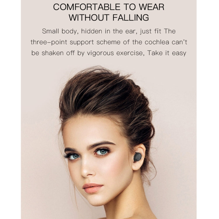 H6 TWS Bluetooth 5.0 Wireless Bluetooth Earphone with Digital Display & Charging Box, Support for Siri & HD Calls by bashfashion