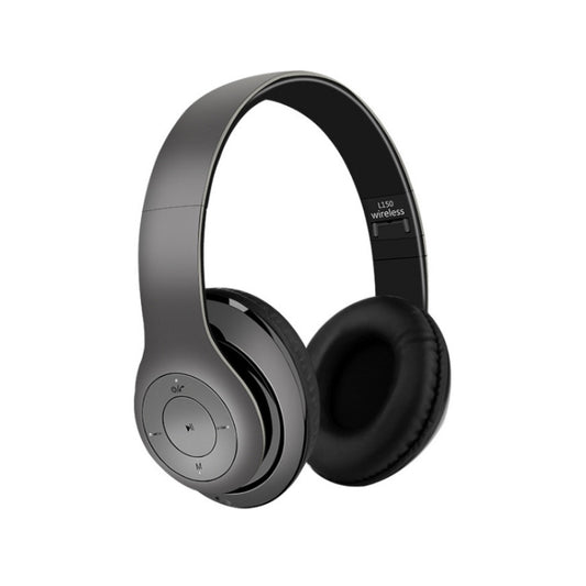 L150 Wireless Bluetooth V5.0 Headset (Grey) by bashfashion