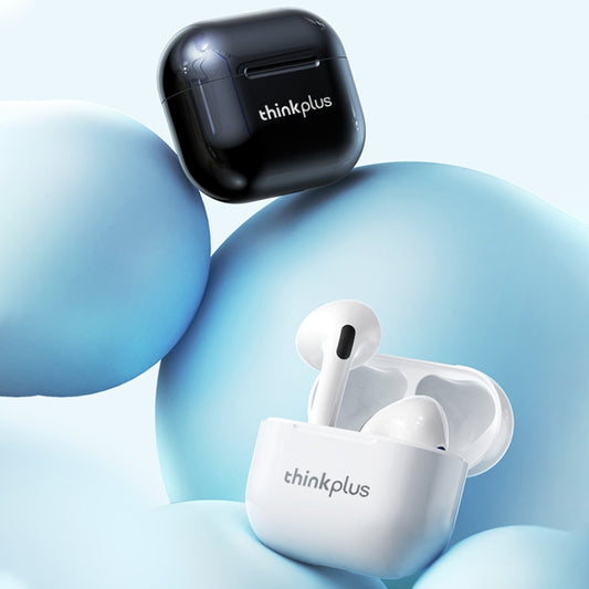 Original Lenovo LivePods LP40 TWS IPX4 Waterproof Bluetooth Earphone with Charging Box, Support Touch & HD Call & Siri & Master-slave Switching (White) by Lenovo