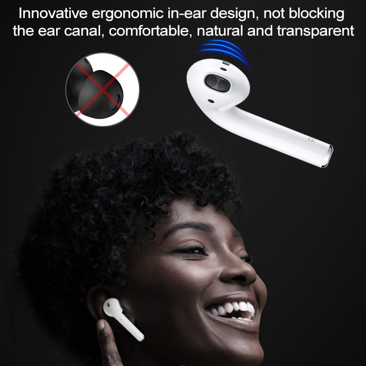 R300 TWS Bluetooth 5.0 Waterproof Wireless Binaural Sport Bluetooth Headset(White) by bashfashion