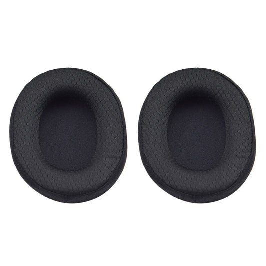 1 Pair Leather Sponge Protective Case for Steelseries Arctis 3 Pro / Ice 5 / Ice 7 Headphone(Black Montage) by bashfashion