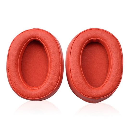 2pcs Sponge Headphone Protective Case for Sony MDR-100ABN / WH-H900N(Red) by bashfashion