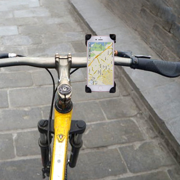 CH-01 360 Degree Rotation Bicycle Phone Holder for iPhone 7 & 7 Plus / iPhone 6 & 6 Plus / iPhone 5 & 5C & 5s(Black) by bashfashion