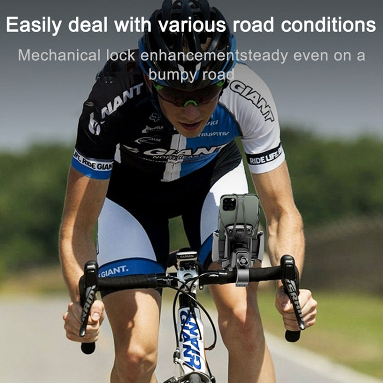 WK WA-S39 Escort Series Phone Holder for Bicycle / Motorcycle(Black) by WK