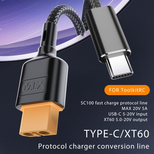 USB-C / Type-C to XT60 Data Cable, Length: 50cm by bashfashion
