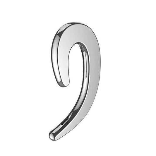 B18 Bone Conduction Bluetooth V4.1 Sports Headphone Earhook Headset, For iPhone, Samsung, Huawei, Xiaomi, HTC and Other Smart Phones or Other Bluetooth Audio Devices(Silver)