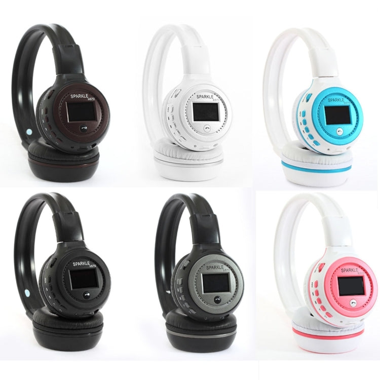 ZEALOT B570 Stereo Wired Wireless Bluetooth Subwoofer Headset with LED Color Screen Design & HD Microphone & FM, For Mobile Phones & Tablets & Laptops, Support 32GB TF Card Maximum(Black) by ZEALOT