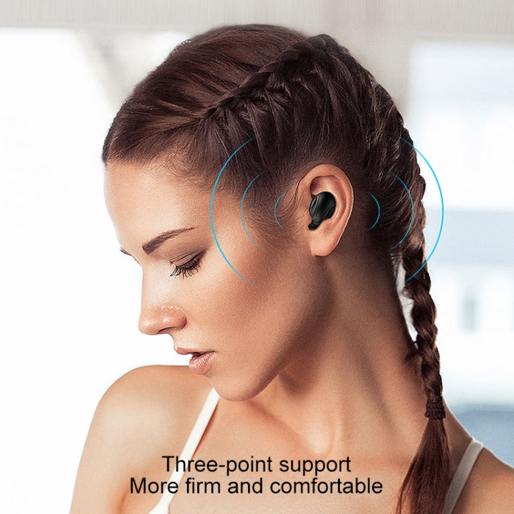 XG13 Bluetooth 5.0 TWS Mini Stereo Wireless Bluetooth Earphone (White) by bashfashion