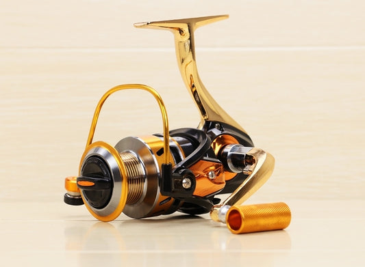 Gapless 13 -Axle All- Metal Reel (Specification: 1000 Model) by bashfashion