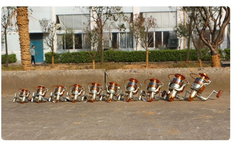 YUMOSHI Ball Bearings Rocker Handle Wheel Seat Fishing Spinning Reel by YUMOSHI