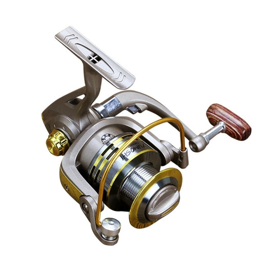 YUMOSHI Full Metal Ball Bearings Rocker Handle Wheel Seat Fishing Spinning Reel(GS1000) by YUMOSHI