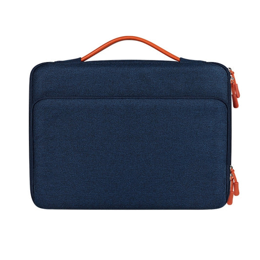 ND03S 14.1-15.4 inch Business Casual Laptop Bag(Navy Blue) by bashfashion